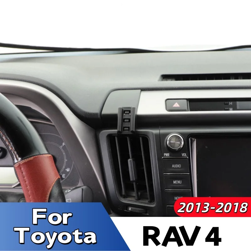 Suitable for Toyota 2014-2018 Toyota Rav4 Car Mobile Phone Holder Accessories, Adhesive Type, Stable and Quiet Gps Navigation Mobile Phone Holder, Toyota Rav4 Mobile Phone Placement Holder