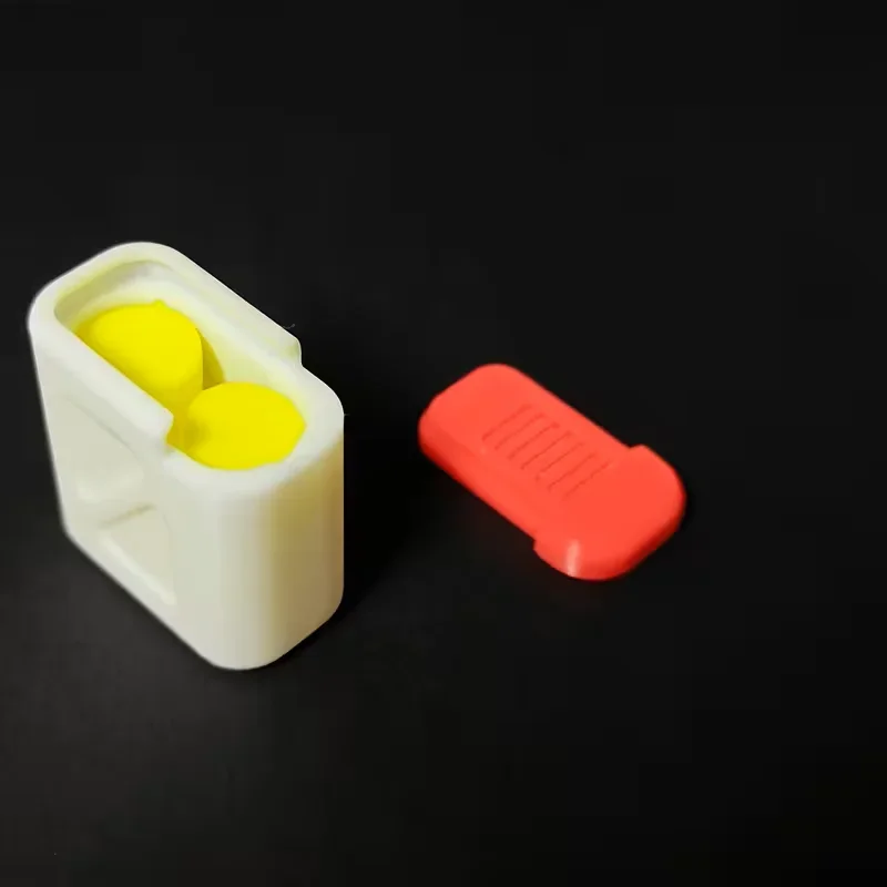 Mini Sealed Pill Box Moisture Proof Portable Medicine Organizer Travel Pill Case with Compartment Sorter for Daily Use Bag