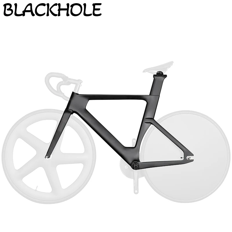 

Track Bike Carbon Frame Set Fixed Gear Full Carbon Fiber Bicycle Frame Track Cycling Racing Carbon Bike Frame+Frok+Seat Post Set