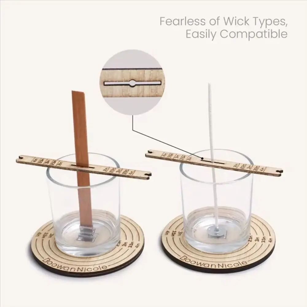 Universal Candle Wick Centering Tool Wooden Multifunctional Candle Making Tool Wick Centering Tool