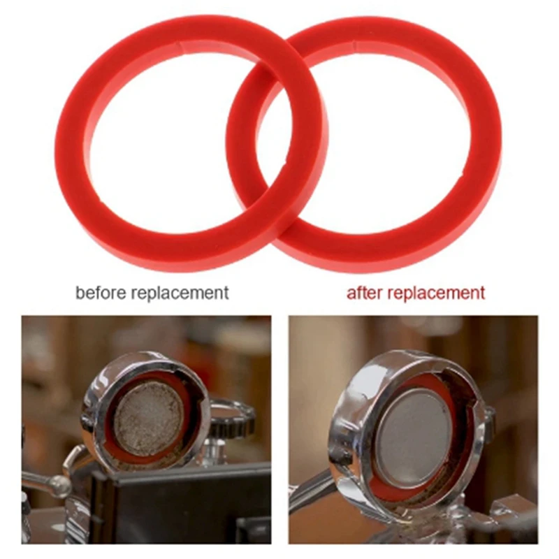 E61 Silicone Group Gasket 8.0MM Group Head Kit For Gaggia Coffee Machines O-Ring Gasket Coffeeware Leak-Proof Sealeco-Friendly P