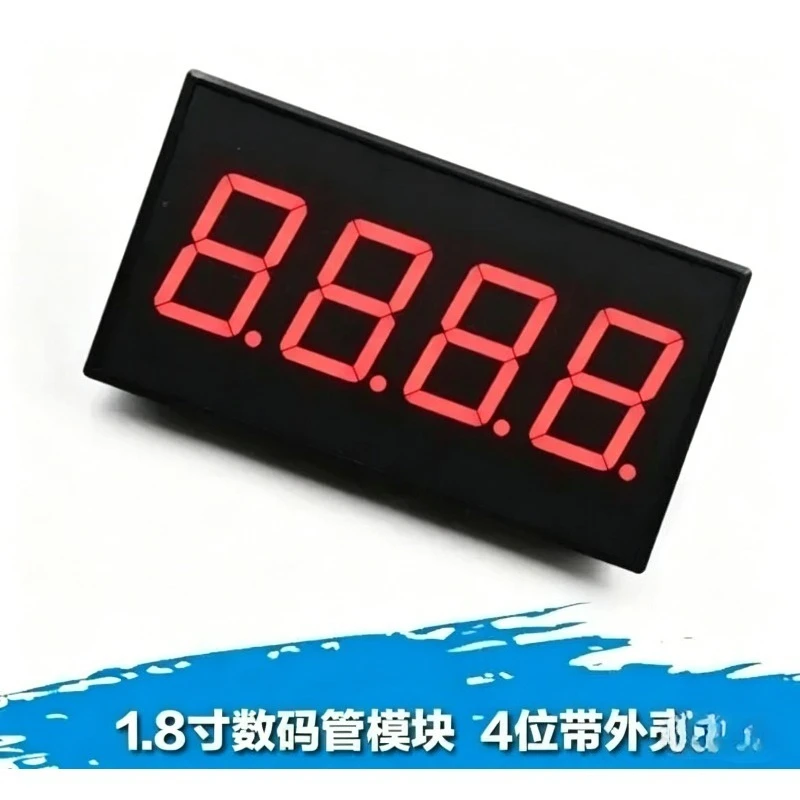 LED-485-184 Red Industrial RS485 Digital Tube Display 1.8-inch MODBUS 4-bit