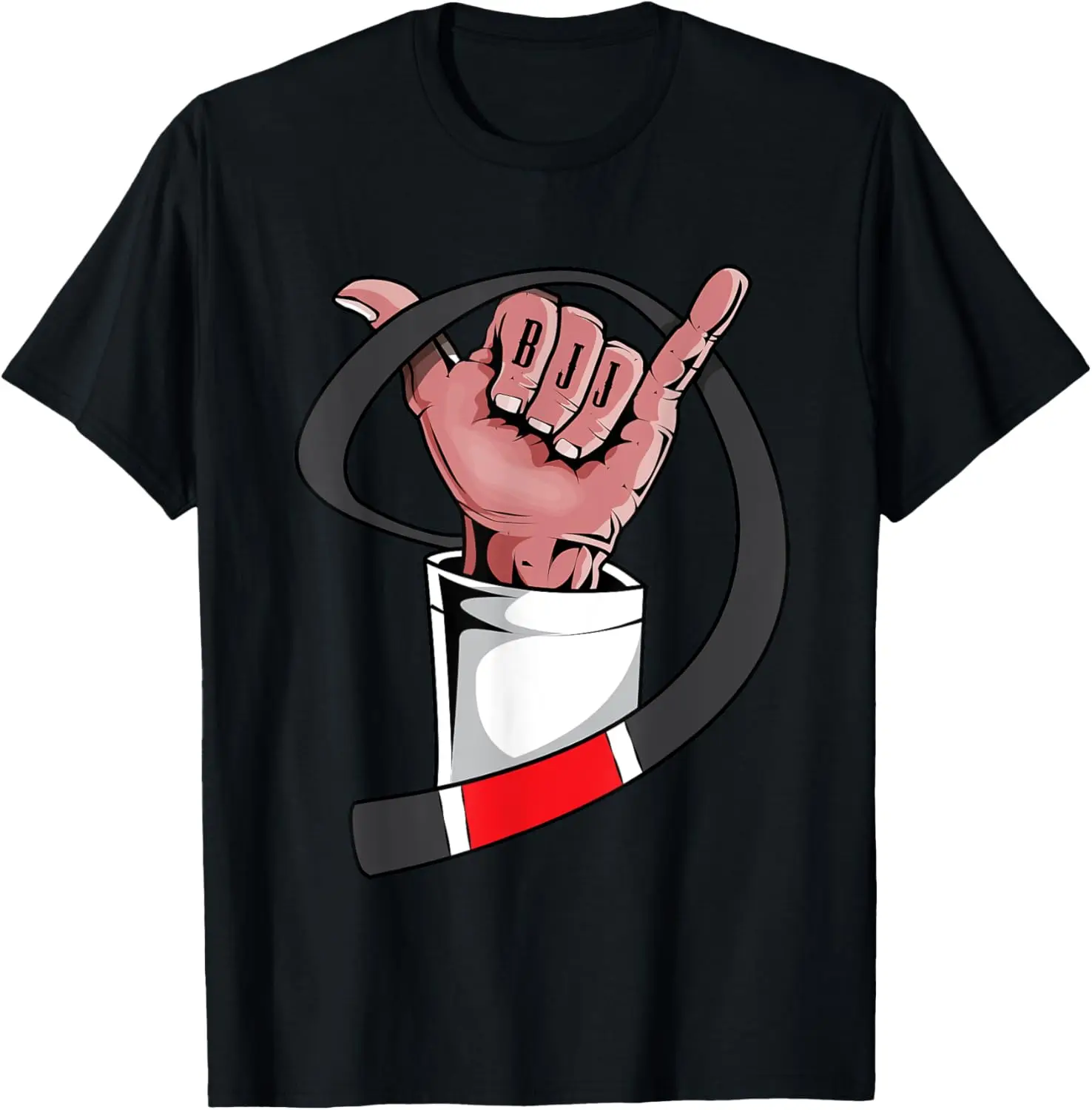 Cool BJJ Black Belt Gift | Brazilian Jiu Jitsu, Martial Arts T-Shirt Casual Tee Streetwear Clothing Printed T-shirt Camisas
