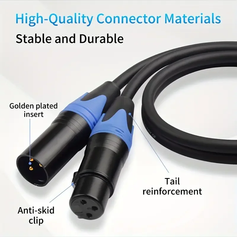 HiFi 3Pin XLR Cable Audio Line - Cable Xlr Balanced ulasan dan harga