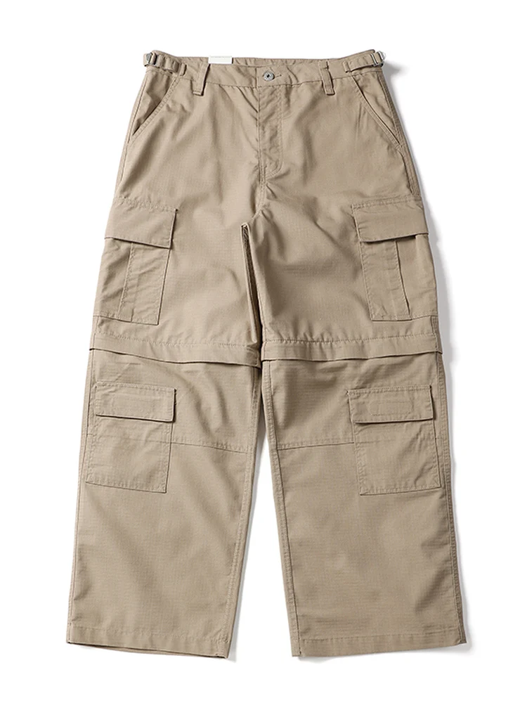 

Мужские винтажные брюки Bla Armada: свободные повседневные брюки прямого кроя, универсальные широкие брюки для работы, дышащие...