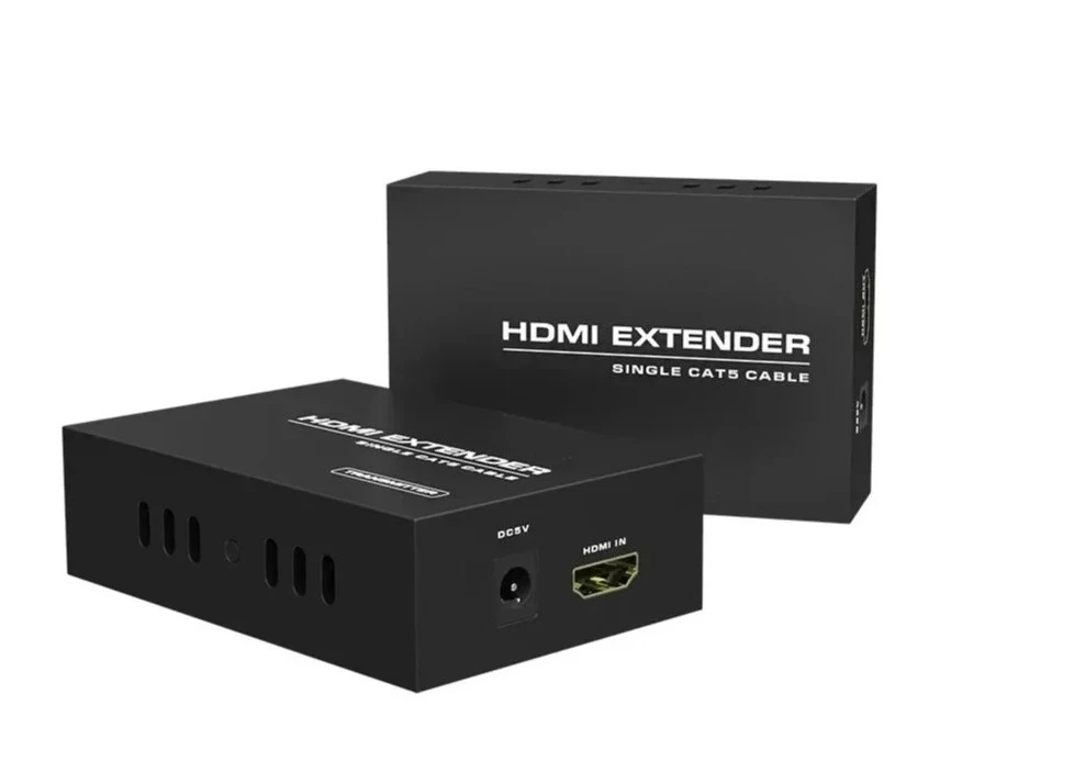 

HDMI-передатчик и приемник на 200 м, 1080P, удлинитель HDMI на 200 м через Ethernet Cat6.