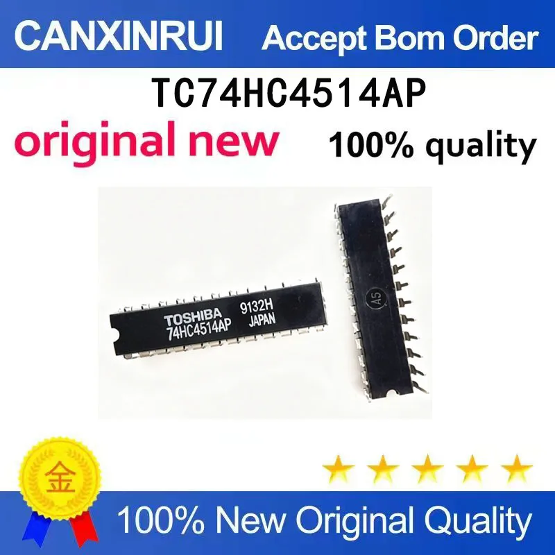 

（5-100 pieces）Brand new original TC74HC4514AP 74HC4514AP DIP24 spot chip IC