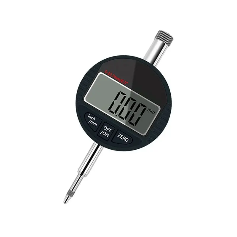[B17B!】 0-12.7 Digital Indicator RS232 (9Holes) Data Output 0.01Mm Digital Electronic Dial Indicator Gauge