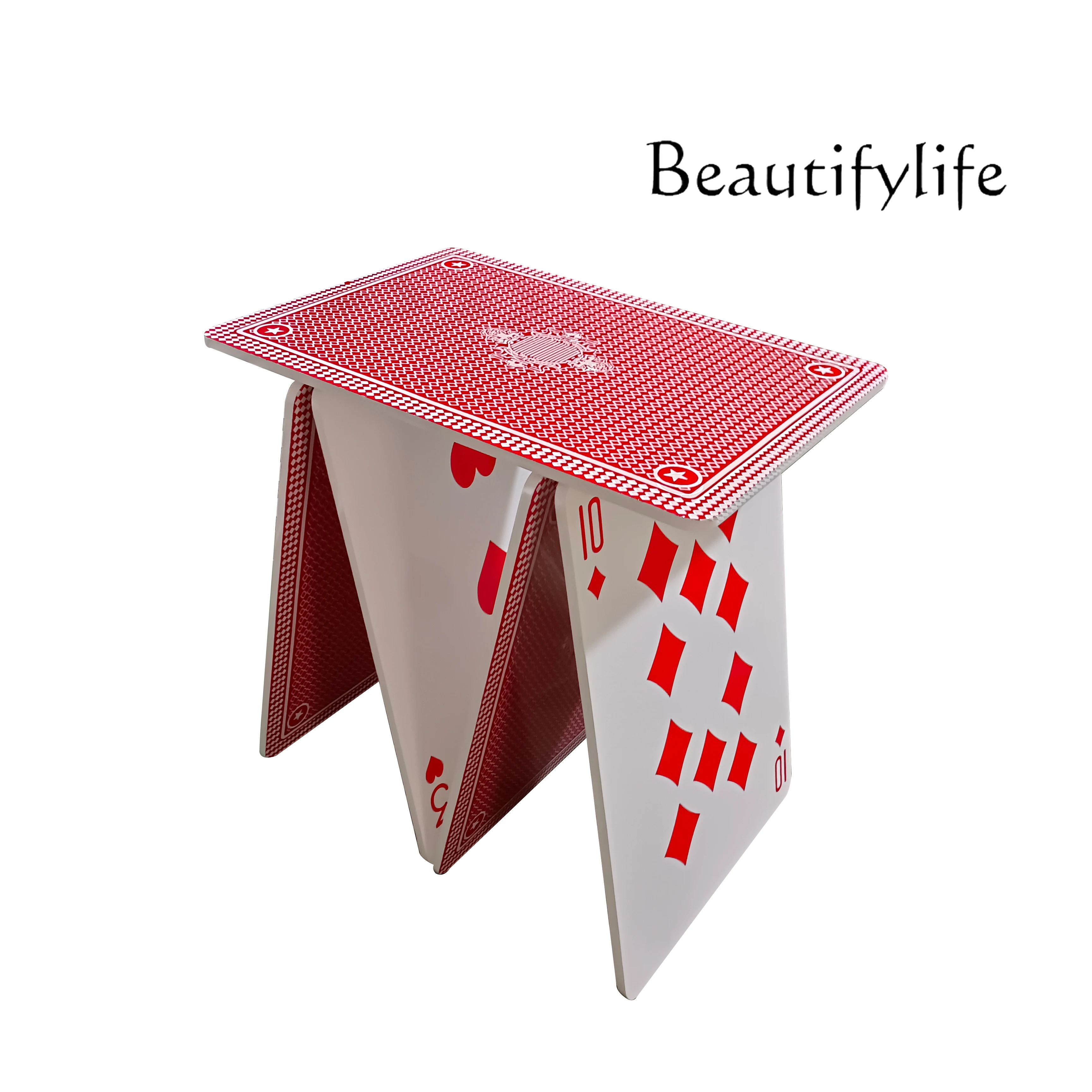 

FRP Creative Furniture Fashion Poker Table Mask Chair Personality Living Room Sofa Commercial Beauty Ornament
