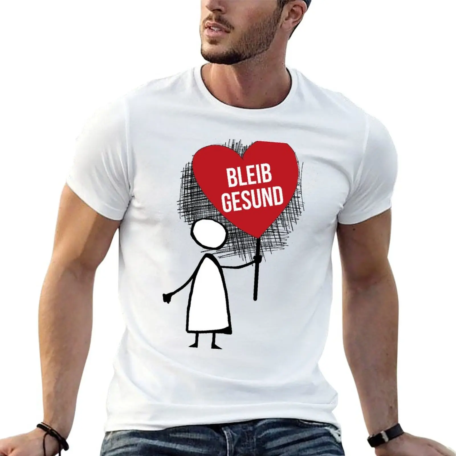 

STAY HEALTHY T-Shirt t shirts for man cotton t shirts for man pack cotton T-Shirt