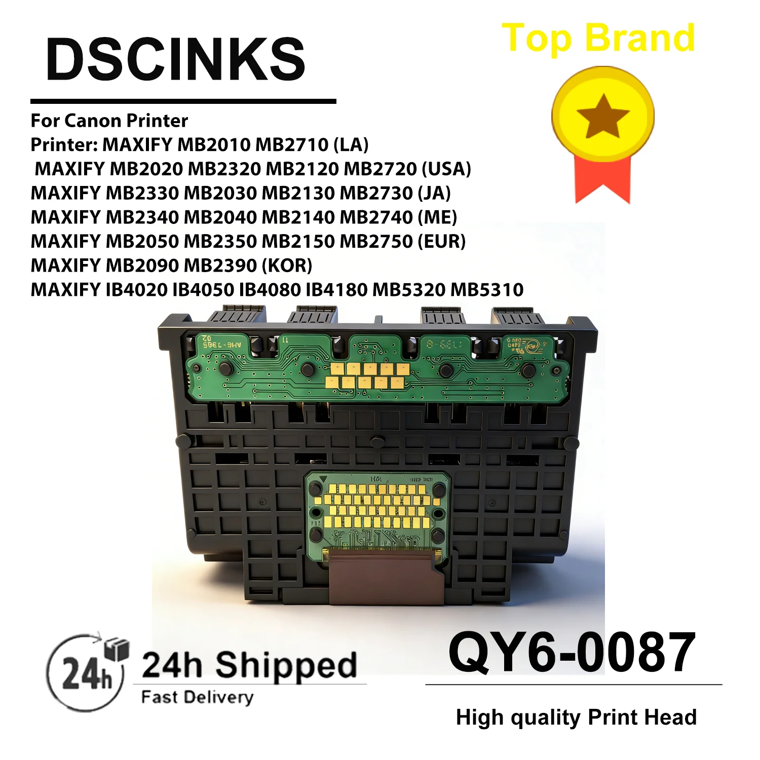 

QY6-0087 printhead for Canon MB2010 MB2710 MB2020 MB2320 MB2120 MB2730 MB2340 MB2040 MB2050 MB2090 MB2390 IB4020 IB4050 IB4080