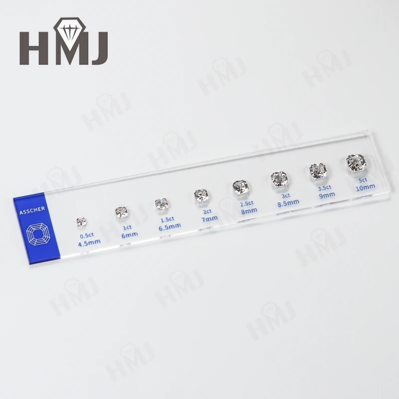 HMJ Jewelry Setting Gemstones Size Diamond Carat Ring Sizer Tester Guideline Tools Comparison Jewerly Dealer Tools Set Wholesale