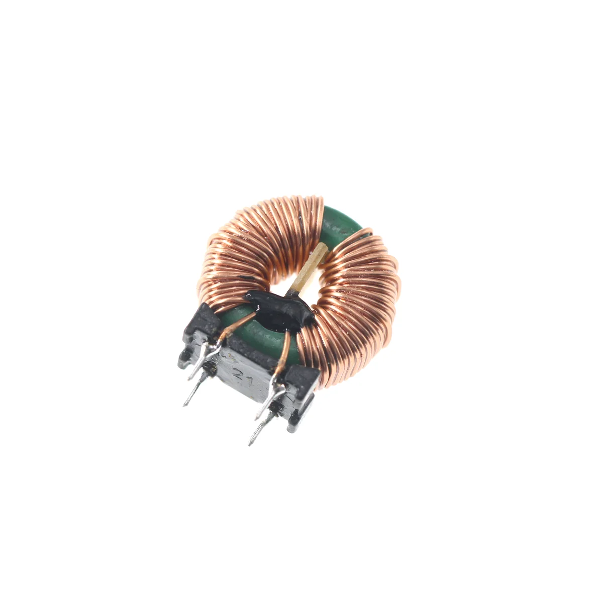 2PCS Common Mode Magnetic Ring Inductor 1m/2m/5m/10m/15m-30m Wire Diameter Ring Inductor Filtering EMC Coil Inductance Inductors