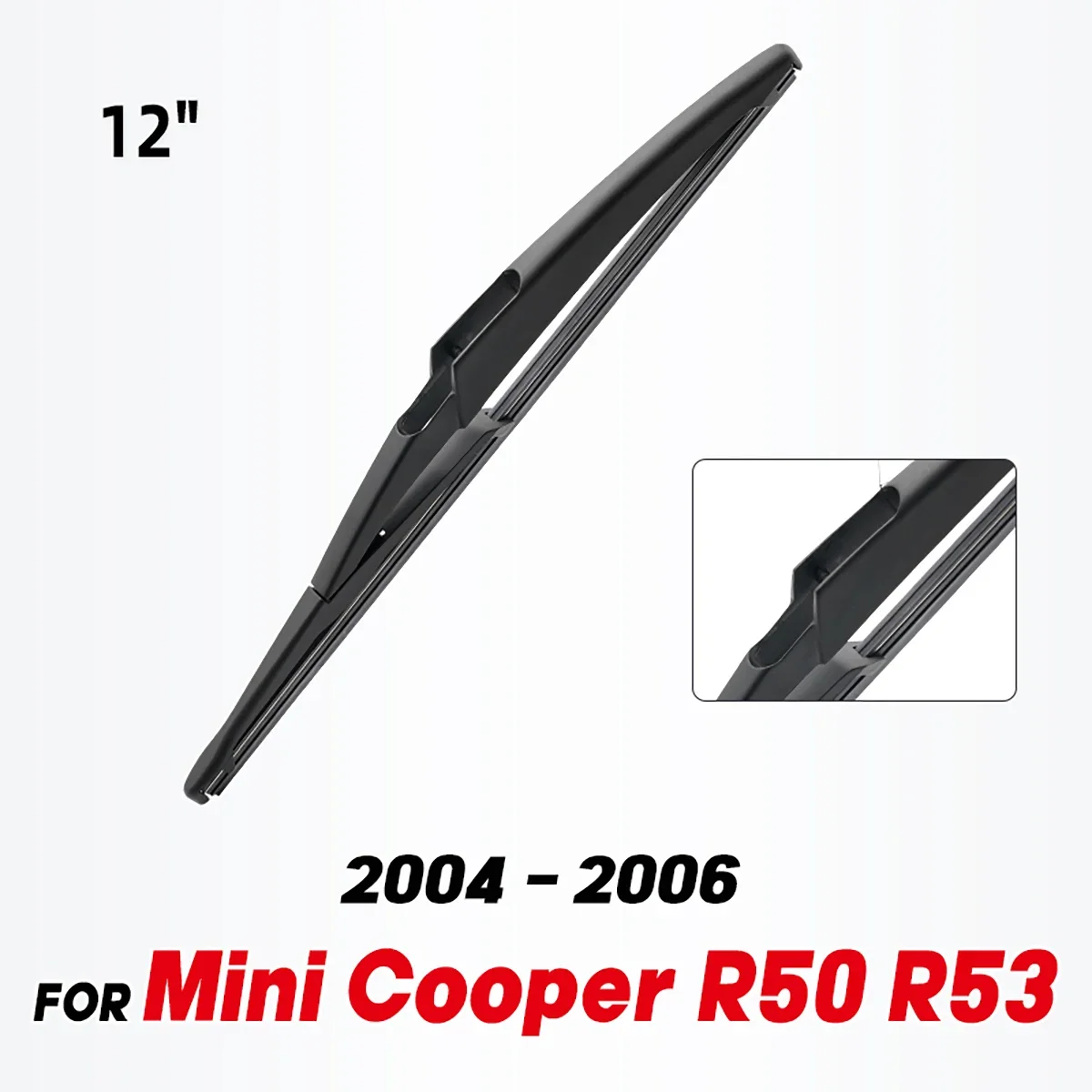 

Wiper 12" Rear Wiper Blade For Mini Cooper R50 R53 2004 - 2006 Windshield Windscreen Rear Window