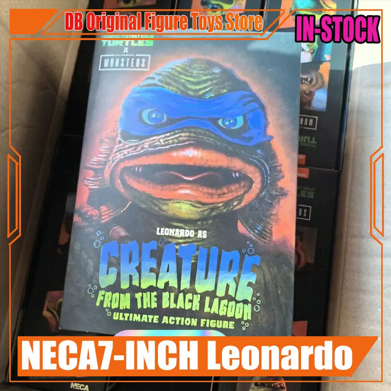 

NECA Creature From The Black Lagoon 7-дюймовая экшн-фигурка Рыбий человек Ultimate Леонардо Аниме Фигурка 54301 Коллекция моделей игрушек