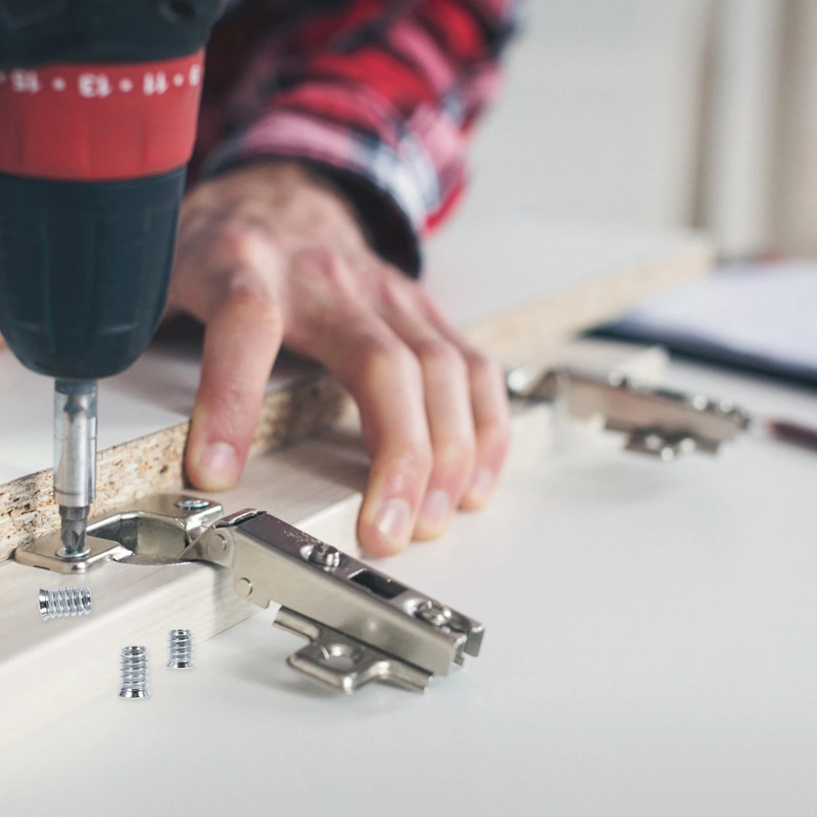 

Nut Set Inserts for Wood Furniture Screw-in Molding Injection 3D Printing Carbon Steel Zinc Plated Threaded Fastener Wear