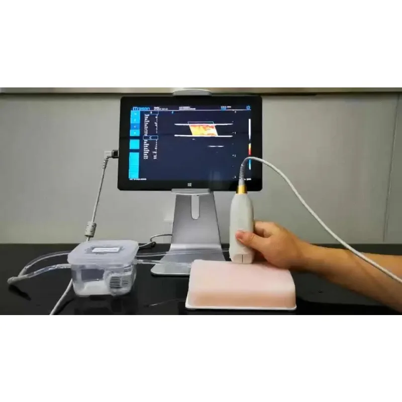 training puncture module Ultrasound guided vascular puncture model circulation pump B-ultrasound intervention training