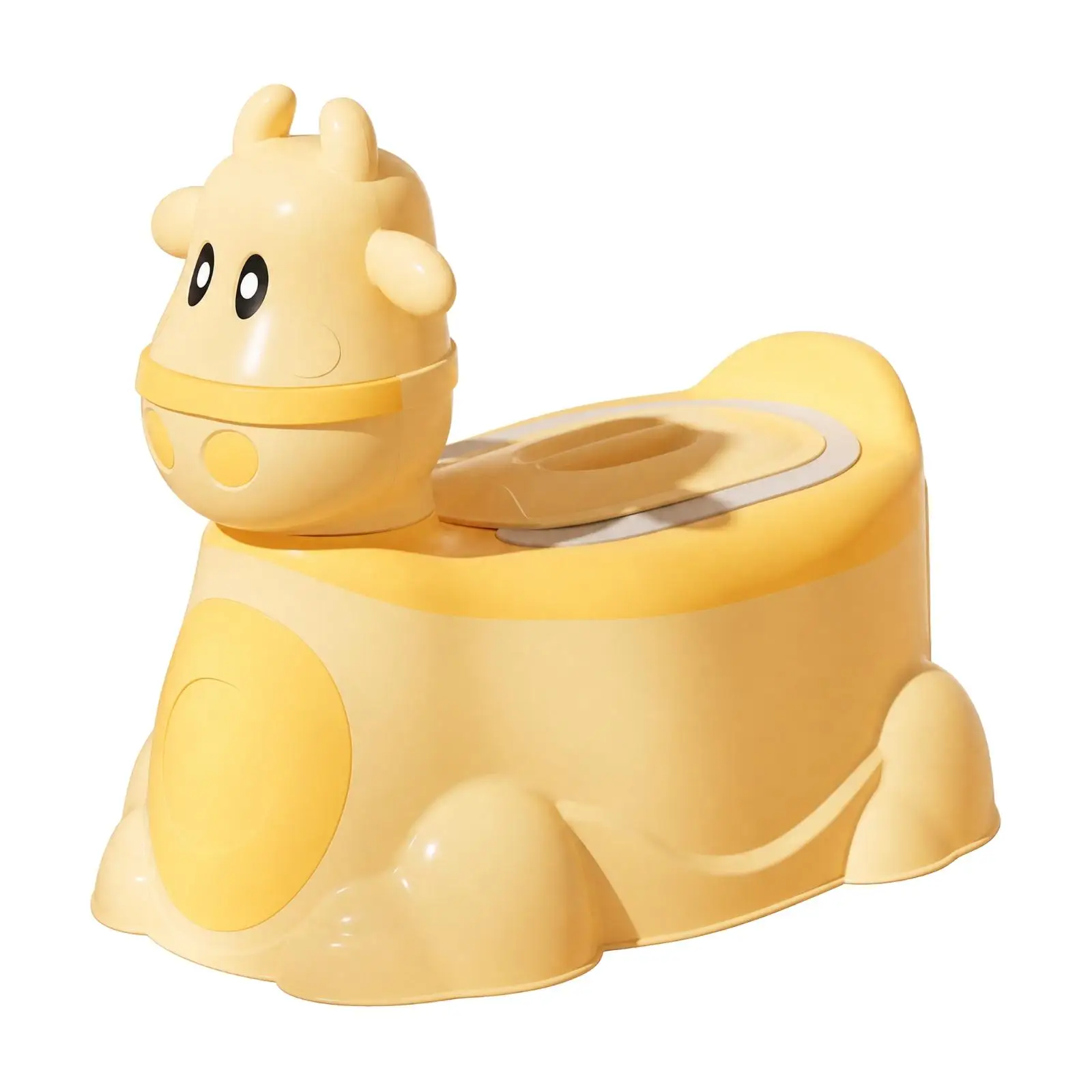 Baby Toilet Training Potty with Caster Wheels and Side Supports for Secure Sitting at Home
