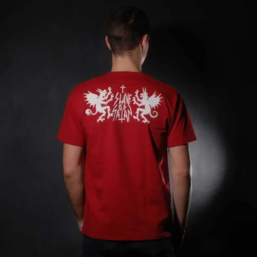 Reverend Bizarre - Slave Of Satan (FOTL) TS Blood Red T-Shirt