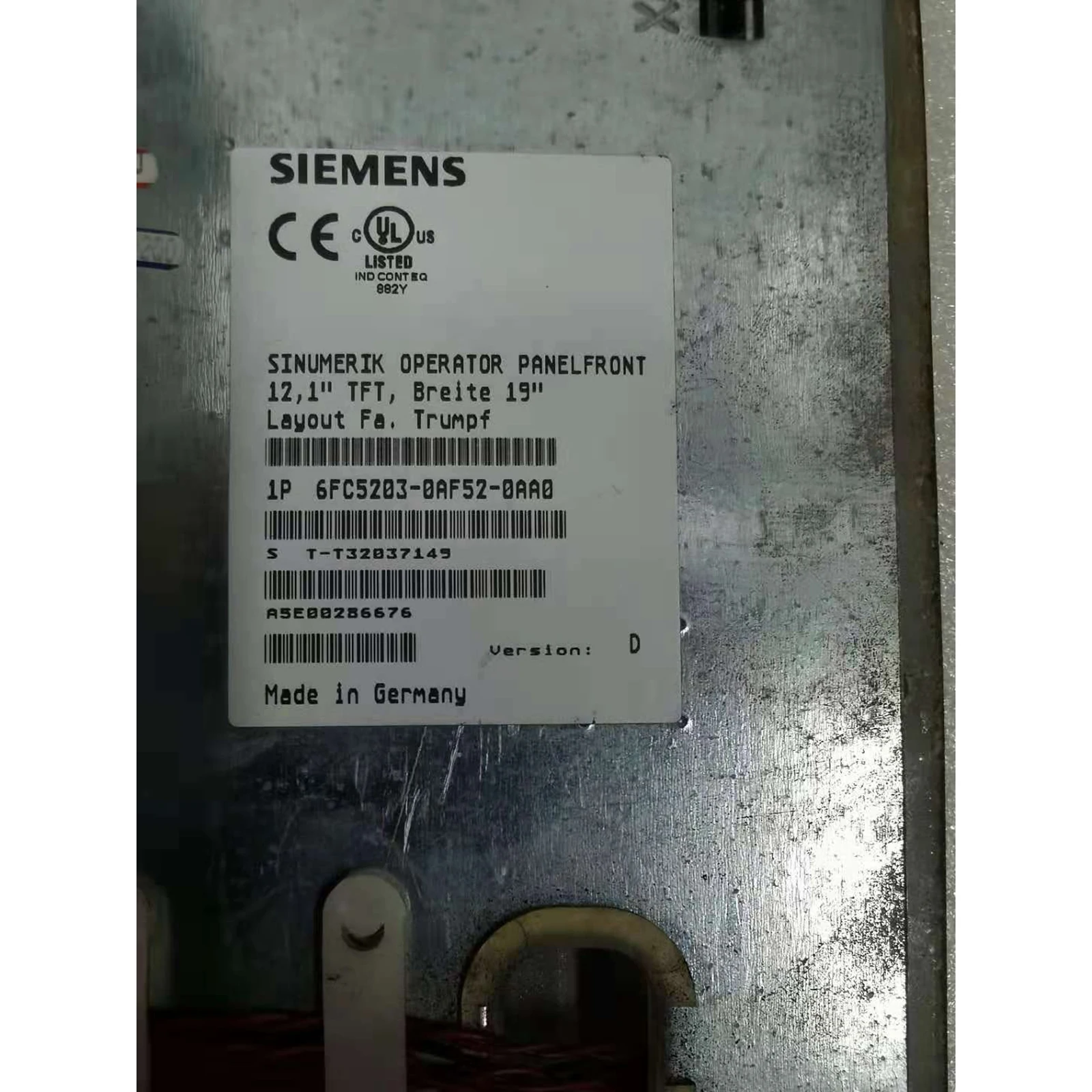 6FC5203-0AF52-0AA0 Панель оператора Simum].