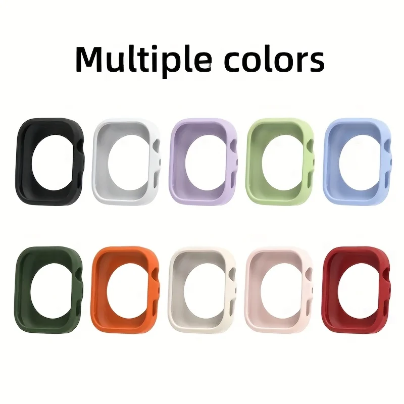 Colorful Silicone Protective Case Suitable for Huawei Watch Fit 4/Fit4 Pro