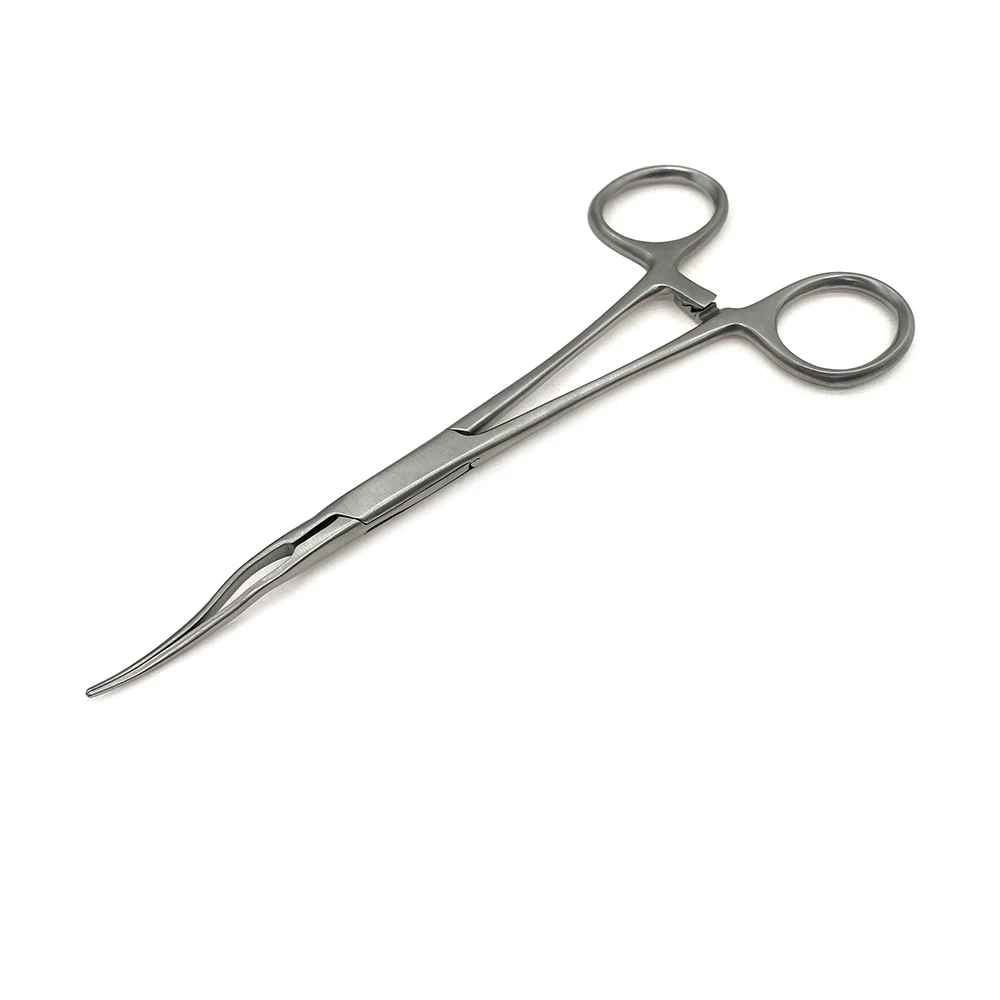 Needle holder 16cm stainless steel beauty plastic insert suture holding needle clamp fine tip double eyelid surgery tool