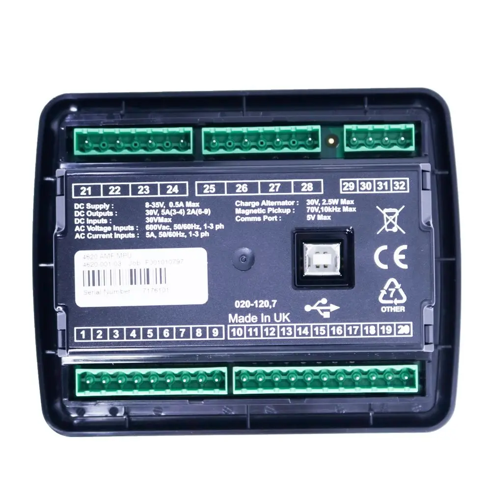 Original Deep Sea DSE4620 AMF Generator Controller Auto Mains (Utility) Failure Control Module