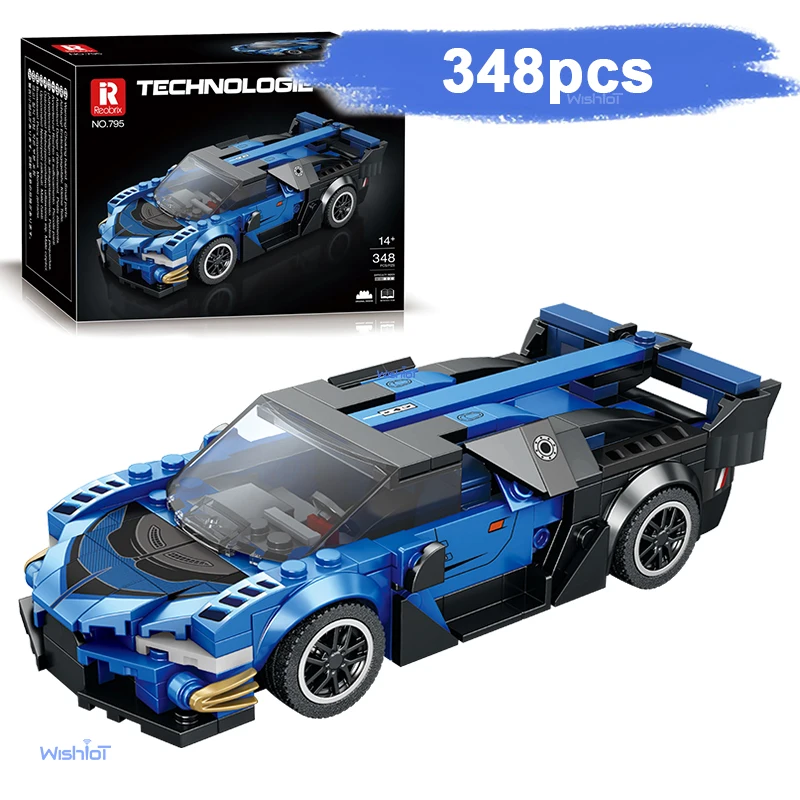 348-個クリエイティブテクニカルスポーツカー組み立てビルディングブロック-moc-シティ有名なレーシング車両アイデアモデルレンガ-diy-おもちゃギフト