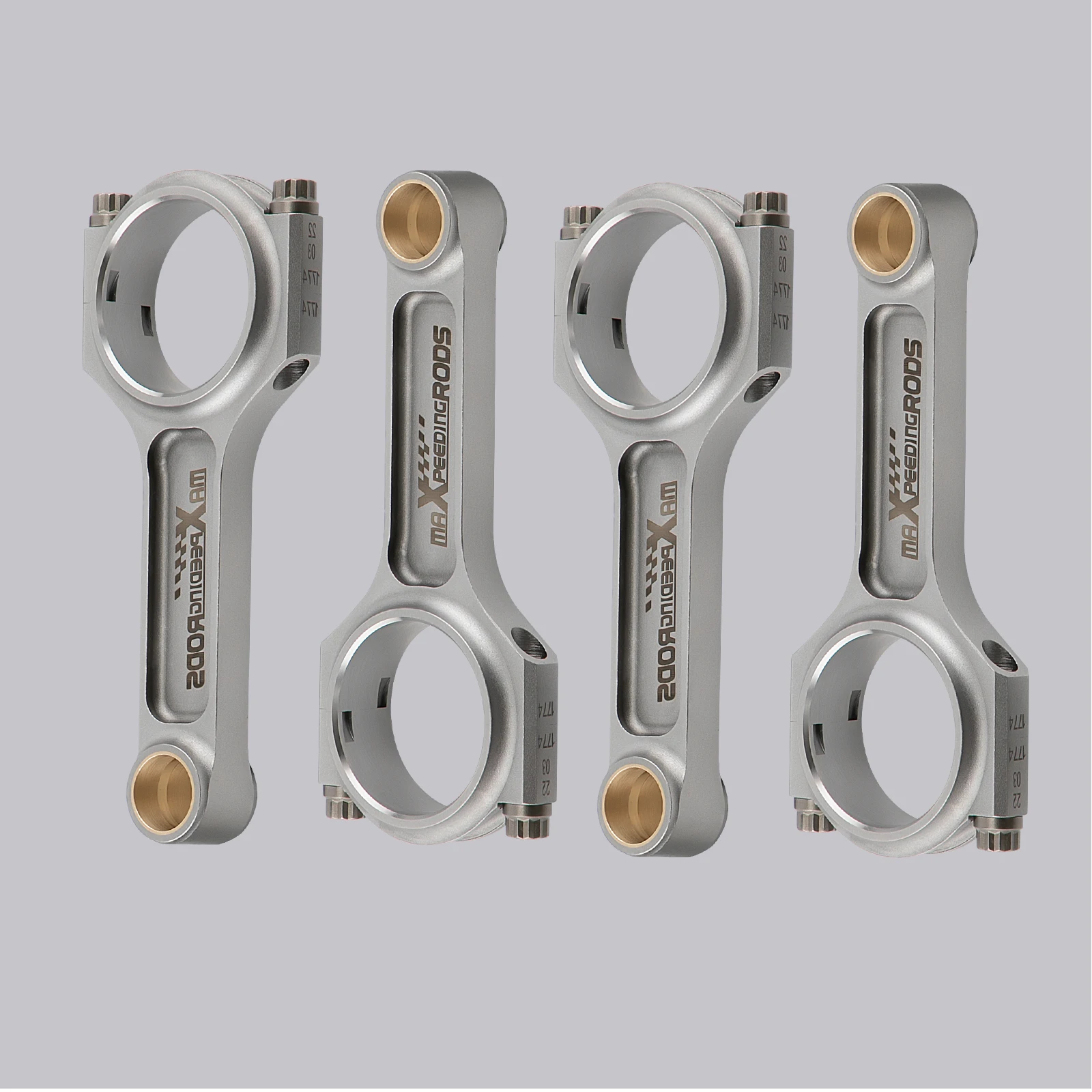 I-Beam Racing Forged Connecting Rod for Honda Civic CRX D16 D Series Conrod TUV