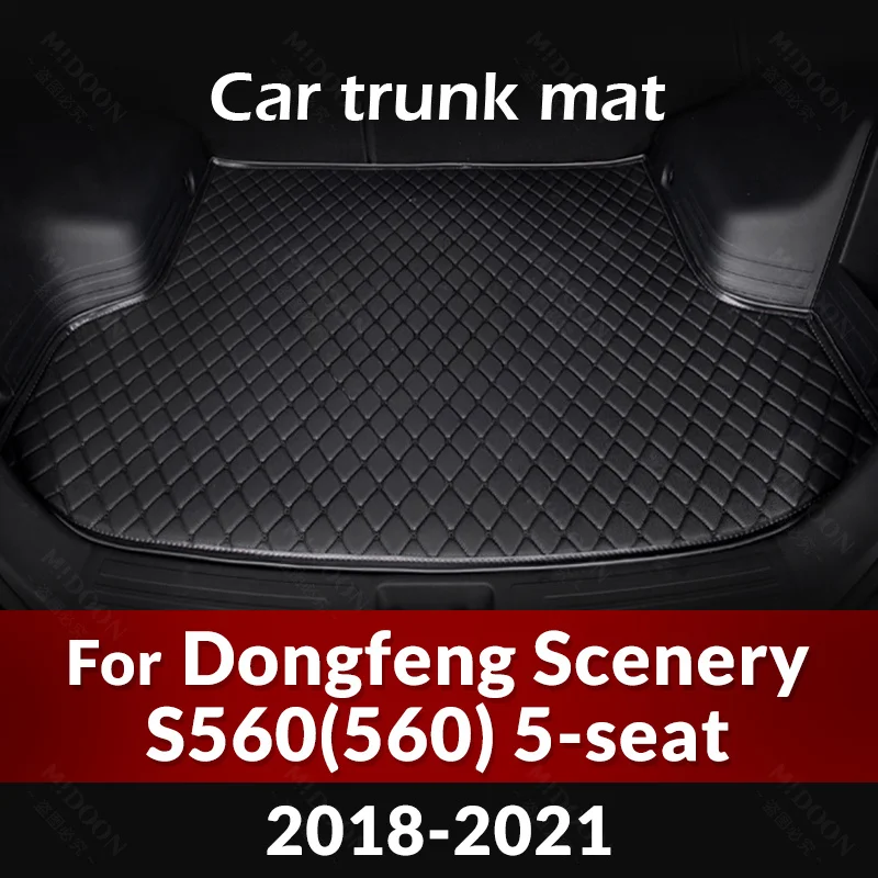 

Car Trunk Mat For Dongfeng Scenery S560(560) 5-Seat 2018 2019 2020 2021 Custom Car Accessories Auto Interior Decoration