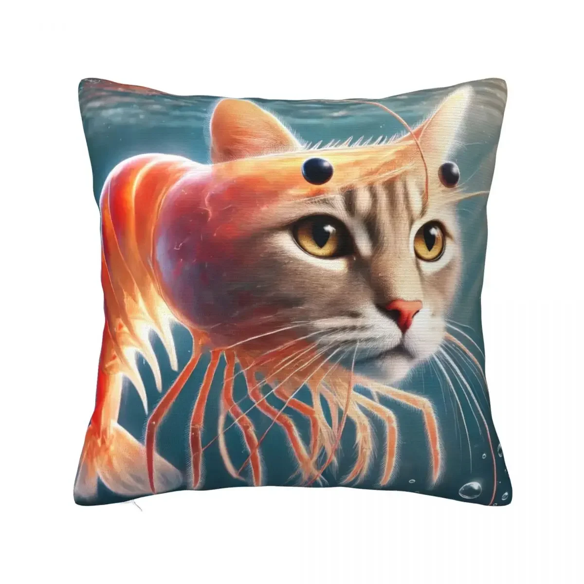 

Trippi Troppi Italian Brainrot Meme Pillowcase Double-sided Printing Polyester Cushion Cover Decorative Throw Pillow Case Cover