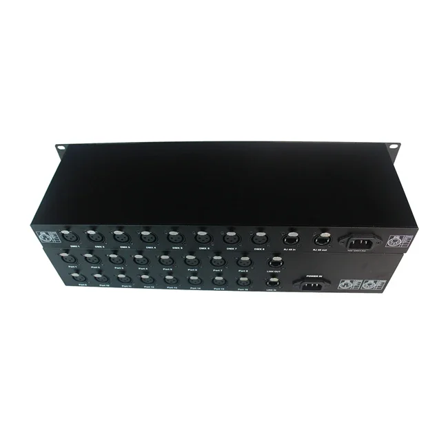 ตัวควบคุมไฟ LED Artnet รองรับ Matrix DMX 1/2/8/16 ช่องสัญญาณ