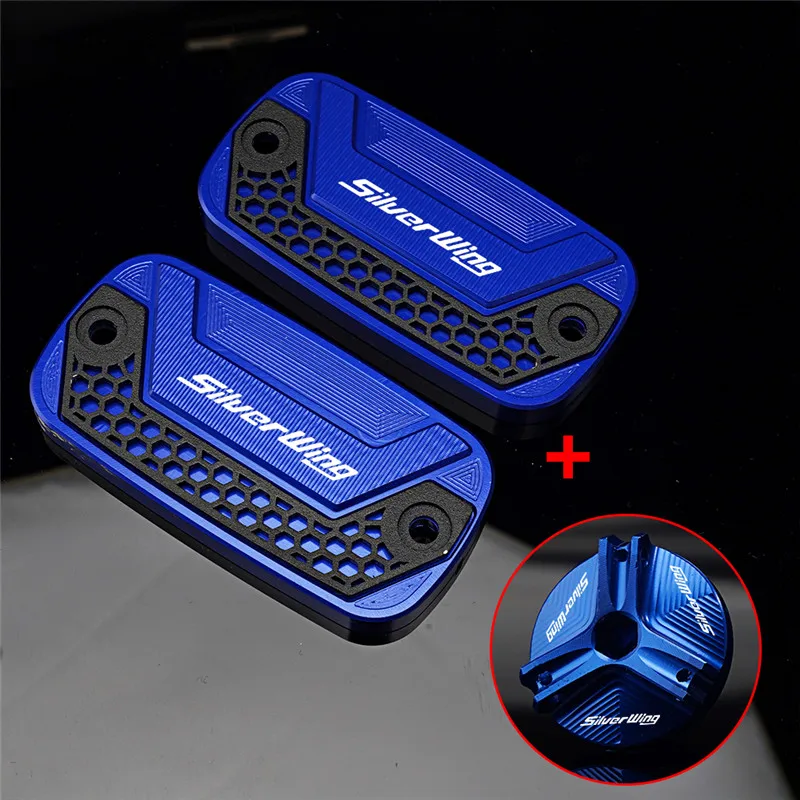 Silverwing Accessories Motorcycle Front Brake Fluid Reservoir Cover Cap For HONDA FCS600 Silverwing FCS 600 Silver Wing  2011