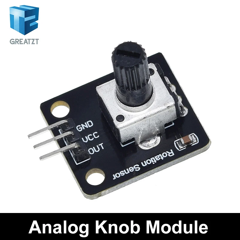360 Degrees Rotary Encoder Module Rotary Potentiometer Analog Knob Module for Arduino KY-040  RV09 Rotary Encoder EC11 Knob Cap