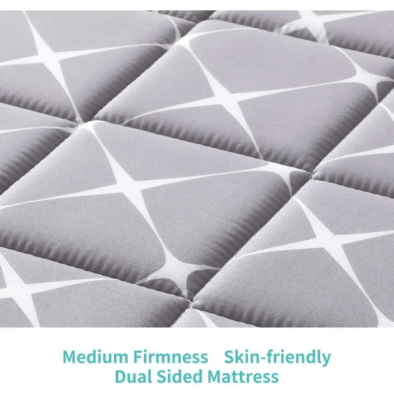 Premium Double-Sided Baby and Toddler Mattress - Breathable - Firm and Soft - Fits Standard Cribs and Toddler Beds