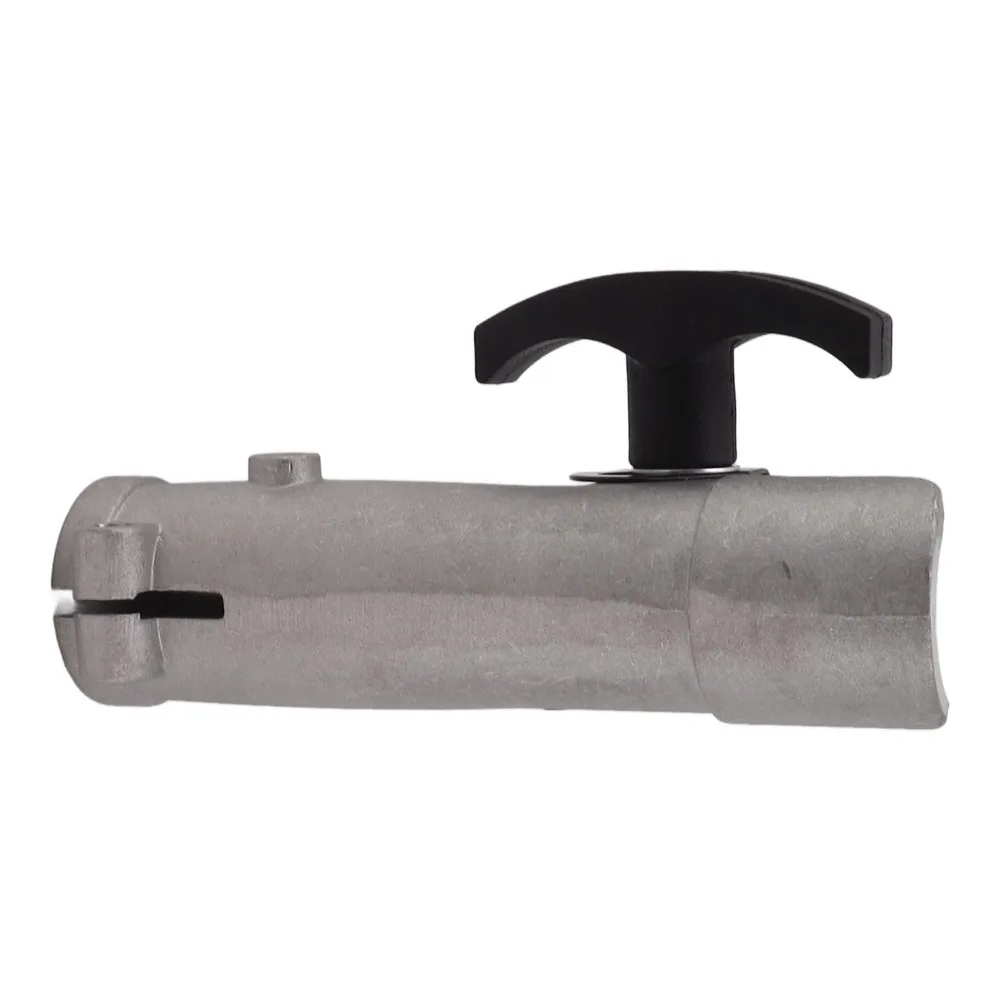 7 Spline Shaft Connector Join Clamp Silver Joining Clamp Trimmer Shaft Connector Aluminum Garden Tool Parts