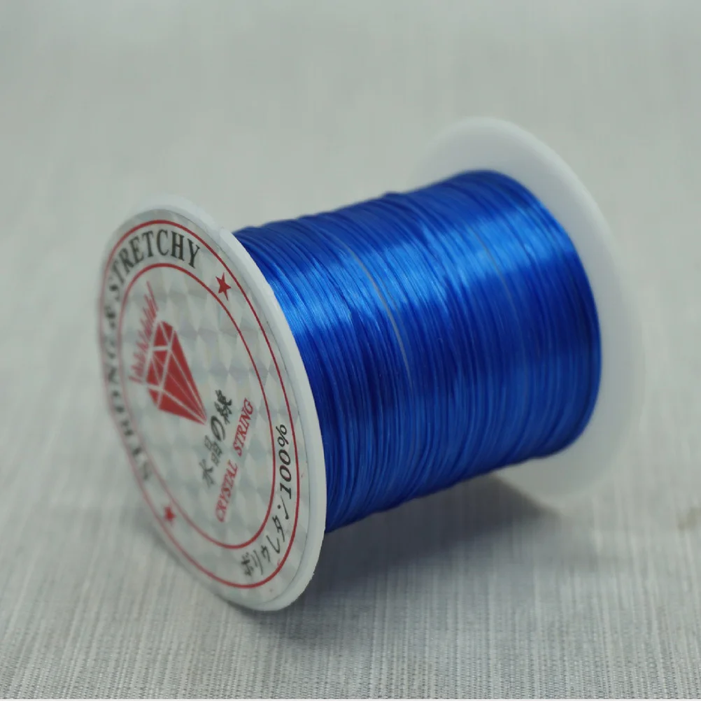 

25 Rolls Crystal Elastic Thread Transparent Elastic Cord Mixed Colors for Jewelry Making DIY Crafts