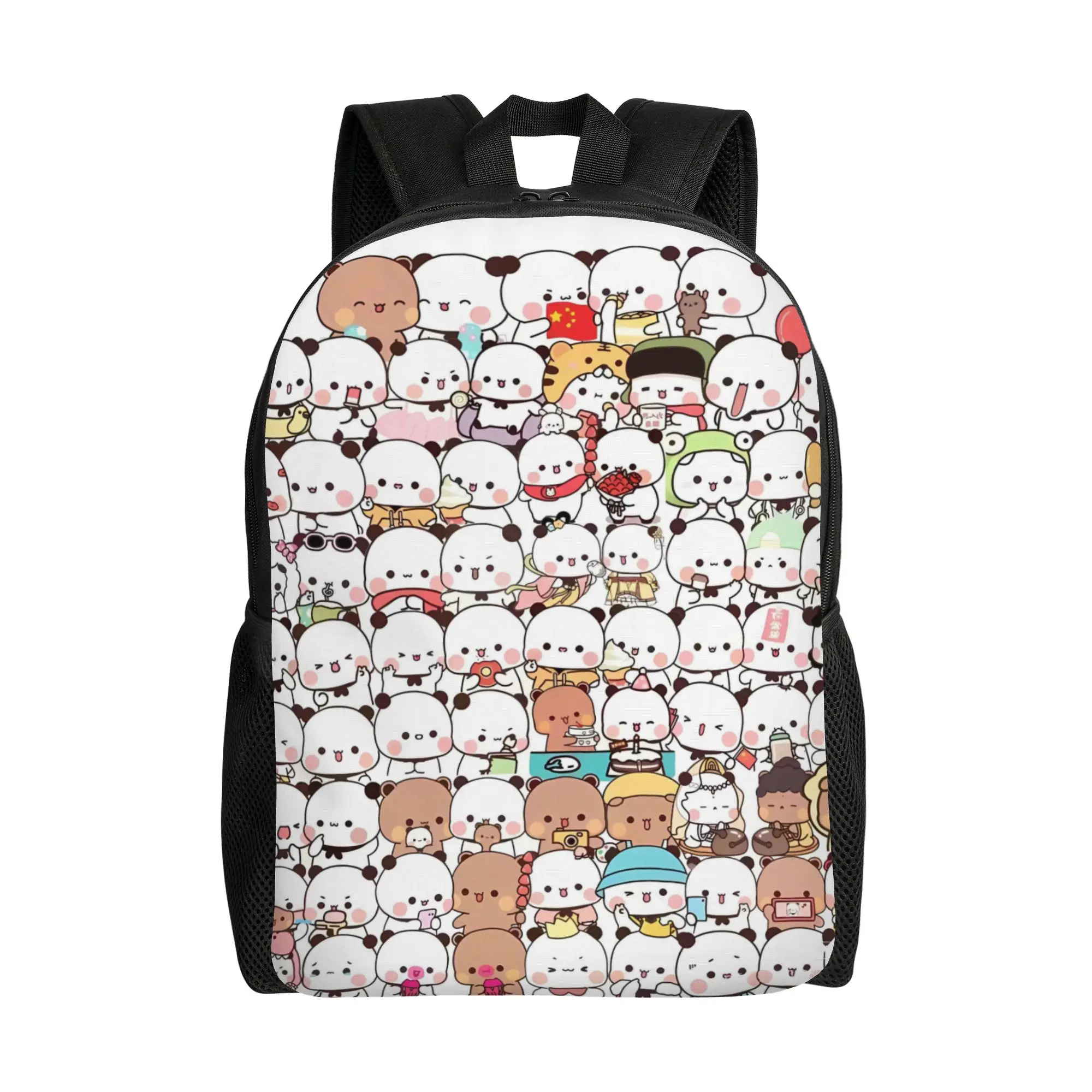 

Bubu Dudu Christmas Group Cartoon Pattern Backpack Streetwear Backpacks Women Outdoor Print School Bags Design Rucksack