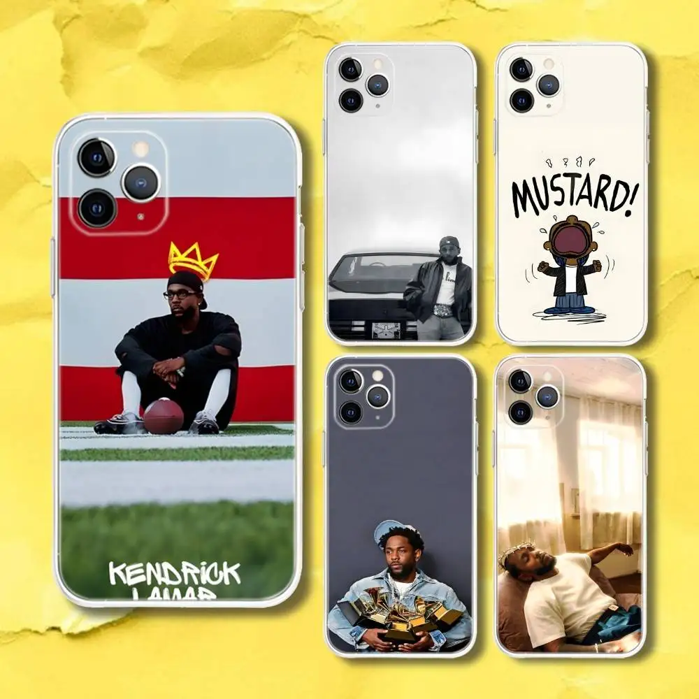 

K-Kendrick Lamar GNX Luther Phone Case For iPhone 17,16,15,11,12,14,13 Pro Max Plus Mini X,XS,XR,7,16E Air Transparent Cover