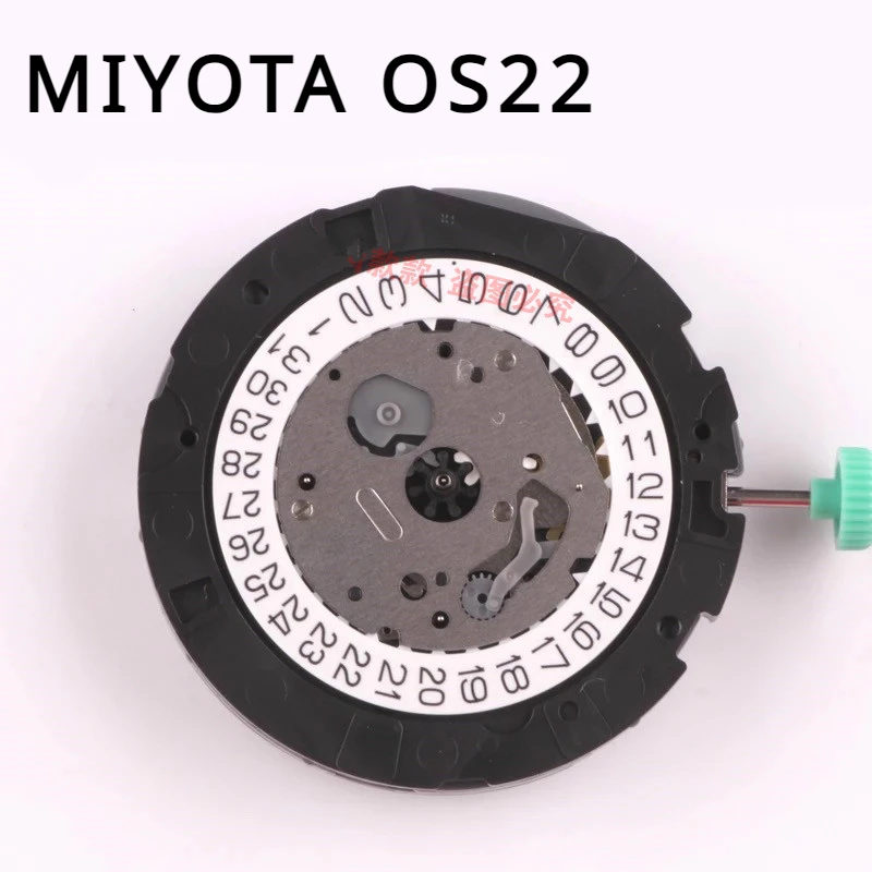 Brand New & Original Japan Miyota OS22 Movement OS22 zegarek z mechanizmem kwarcowym akcesoria