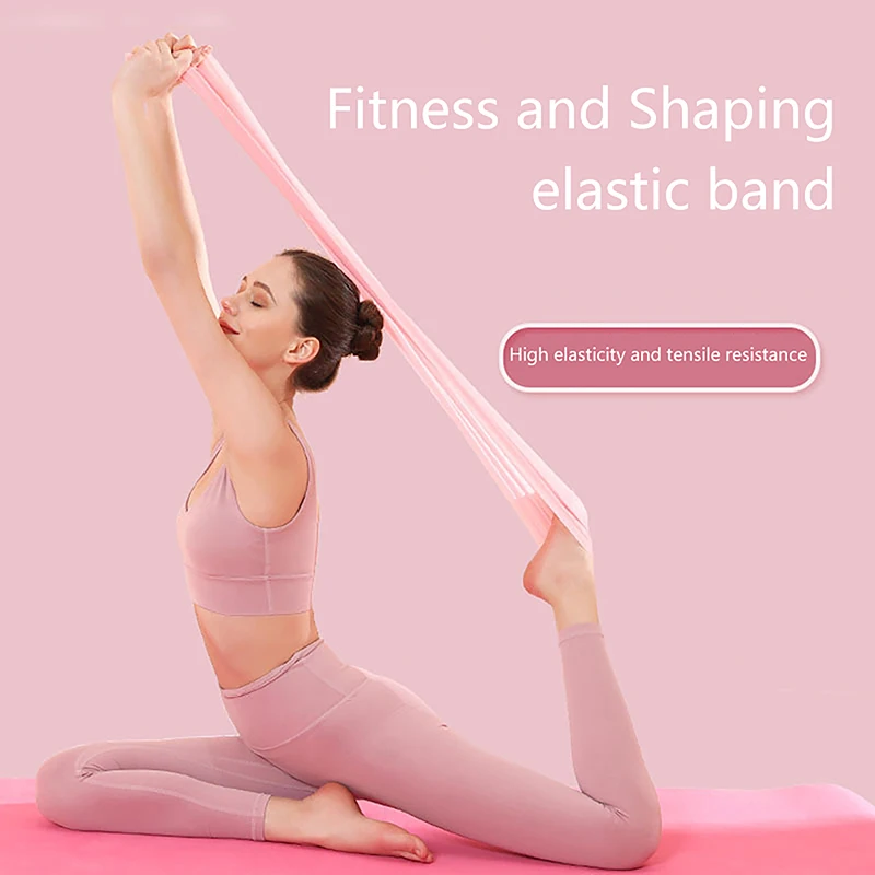 Yoga Tension Band Elastic Band Fitness Men And Women Resistance Band Strength Training Stretching Band Latex Tension Rope Tensio