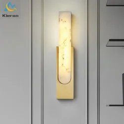 Nordic Modern Simple Cloud Stone LED Wall Light Restaurant Living Room Bedroom Bedside Wall Lamp Home Decoration Stone Wall Lamp