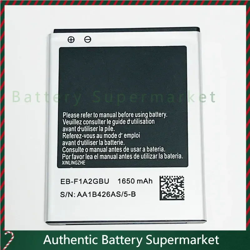 high-quality products New For Samsung Galaxy S II Plus , GT-i9105 , GT-i9105P , 3.7V 1650mAh EB-F1A2GBU Battery