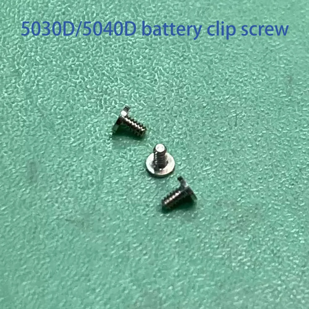 Watch Accessories Battery Clip Screw Suitable for 5030D/5040D Movement Watch Repair Parts Contact Plate Screw
