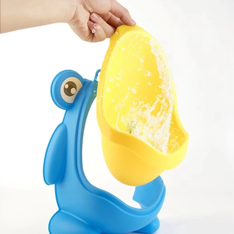 Infant Toddler Pee Cute Frog Potty Training Urinal Boy With Fun Aiming Target, Toilet Urinal Trainer Children Stand Vertical Pee