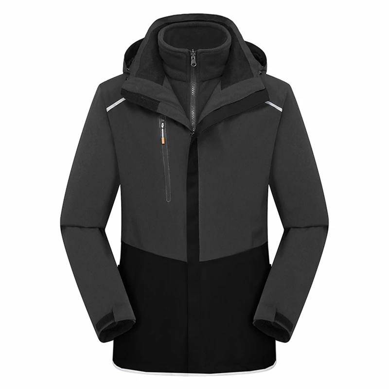 

Autumn And Winter New Outdoor Assault Suit, Men's And Women's Three In One Work Suit, Detachable Two-piece Set, Windproof And Wa