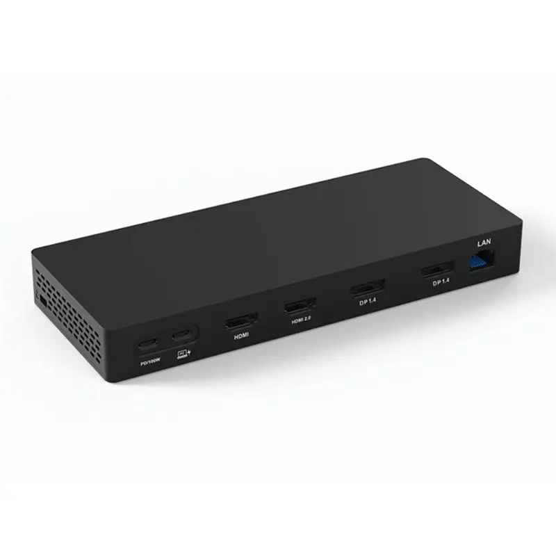 A29F-14-In-1 USB-C Docking Station - PD100W Laptop Charging, 2DP&2HDMI-Compatible, For PC Laptop Accessories