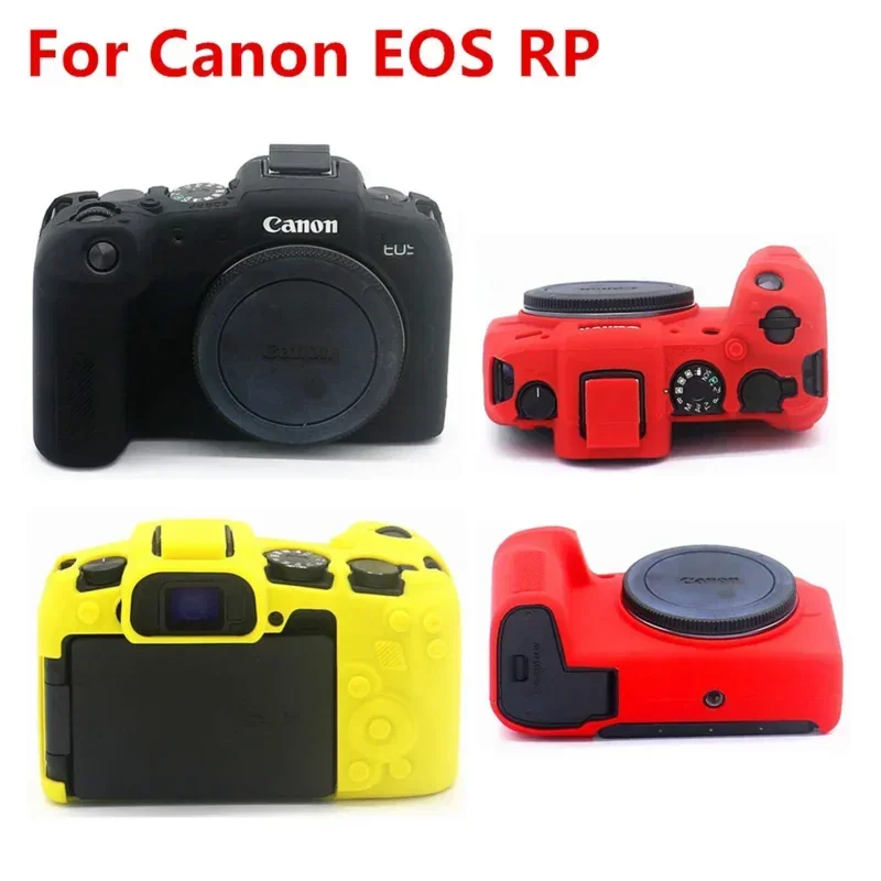 

Protective Body Cover For Canon EOS R8 R R7 RP R5 R6 Mark II R6II NEW Soft Silicone Armor Skin Case Mirrorless DSLR Camera Bag