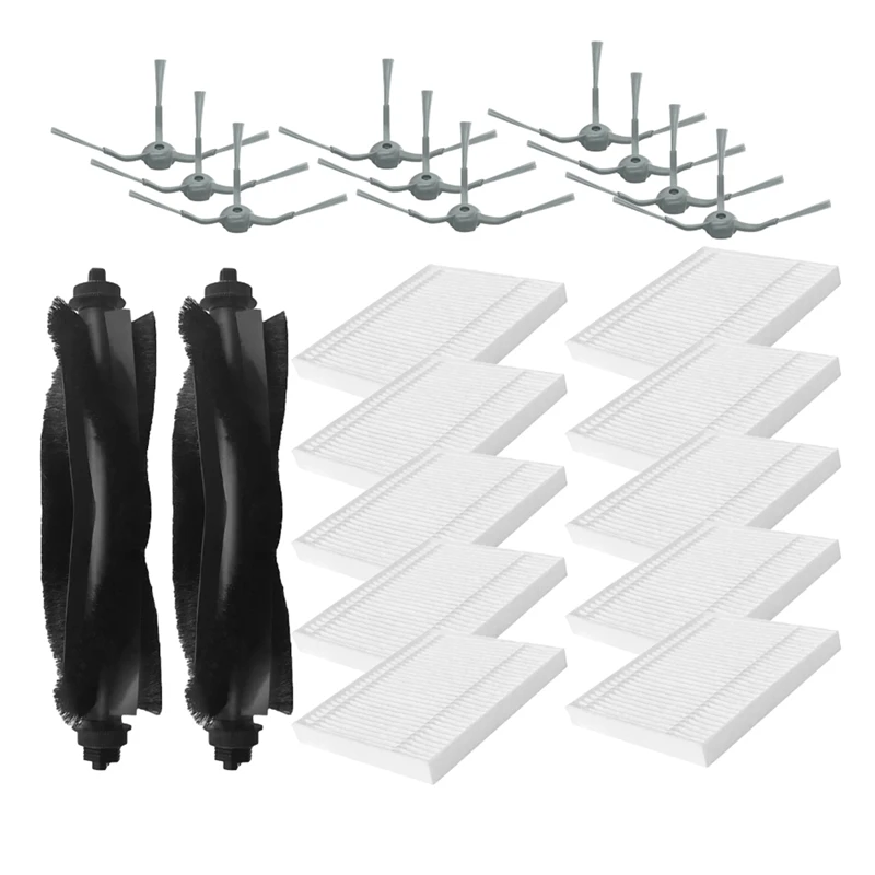 Für eufy clean l50, l50 ses, l60, l60 hybrid teile zubehör rollens eiten bürste hepa filter