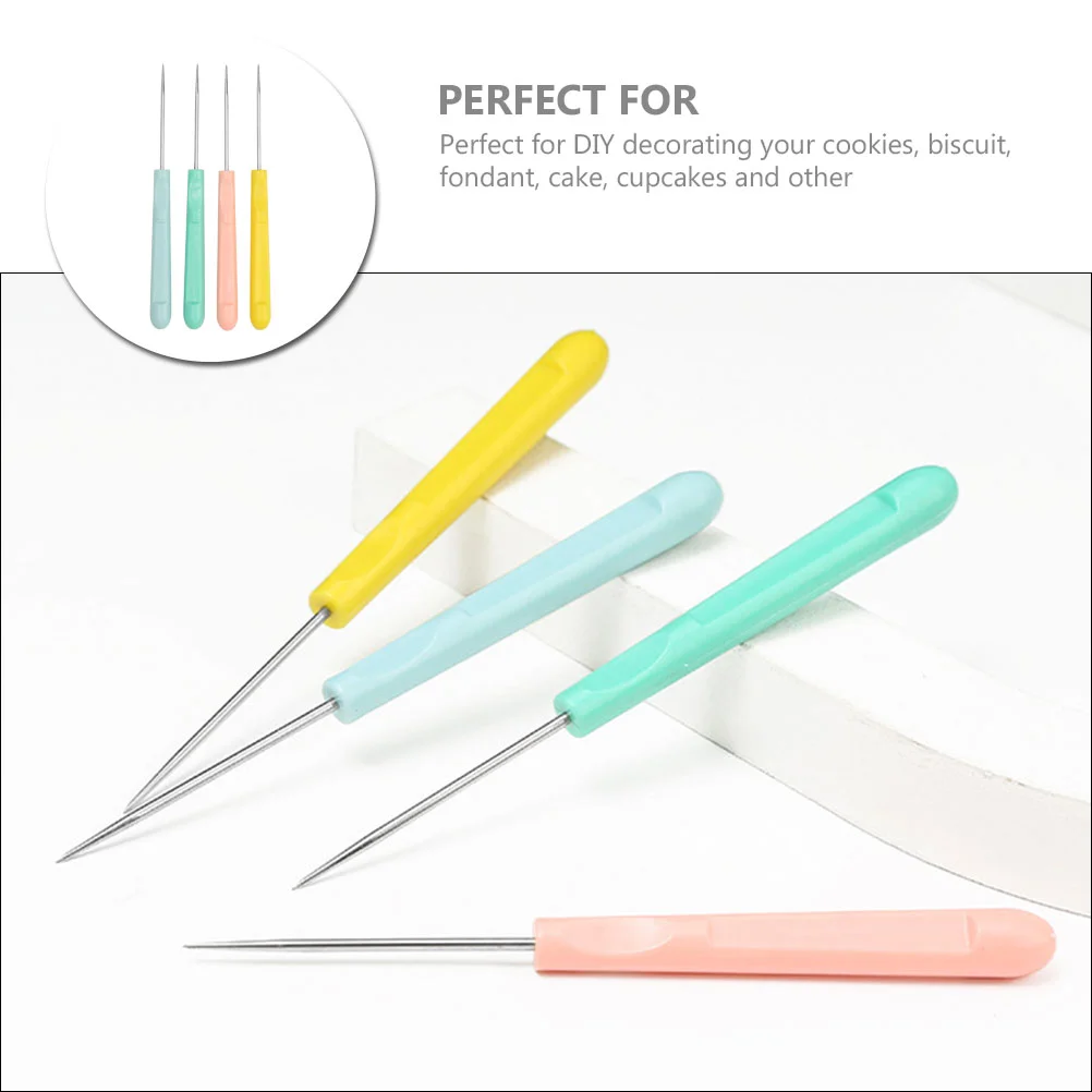 Icing Scribe Tool Sugar Stirring Pin Scriber Cookie Decorating Baking Needle Supplies Abs